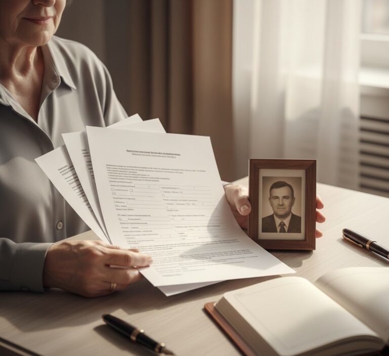 jakie dokumenty do renty wdowiej